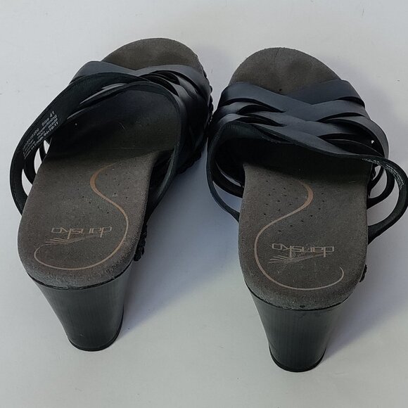 Dansko Tory Strappy Wedge Heel Sandals Size 41 - Picture 4 of 5